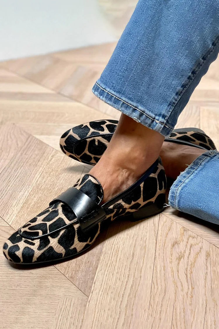 Daphne™ | Mocassins à Imprimé Animal