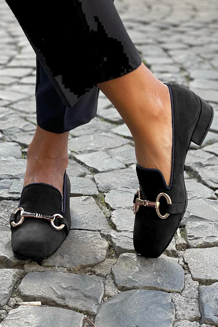 Liron™ | Mocassins Élégants avec Accents Métalliques