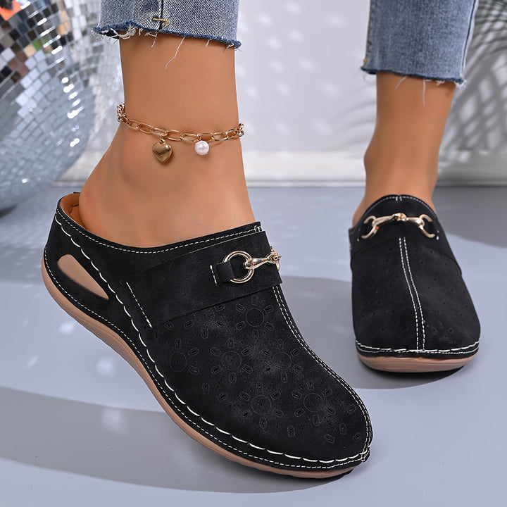 Sienna | Talon Wedge Mules