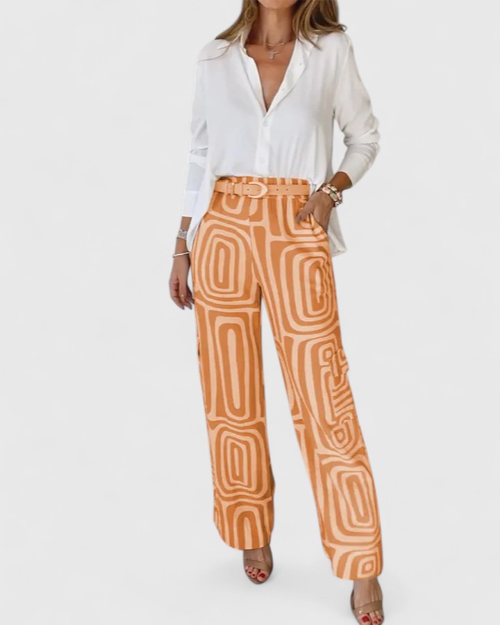 Kira | Ensemble deux pièces élégant (CEINTURE OFFERTE)