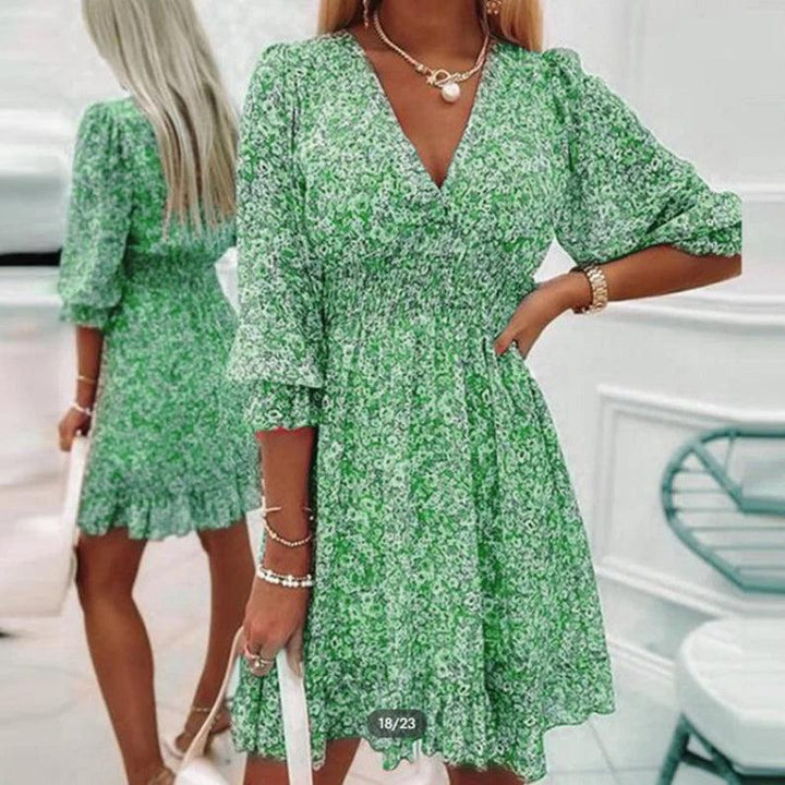 Thessaly™ | Élégante Robe Maxi à Fleurs