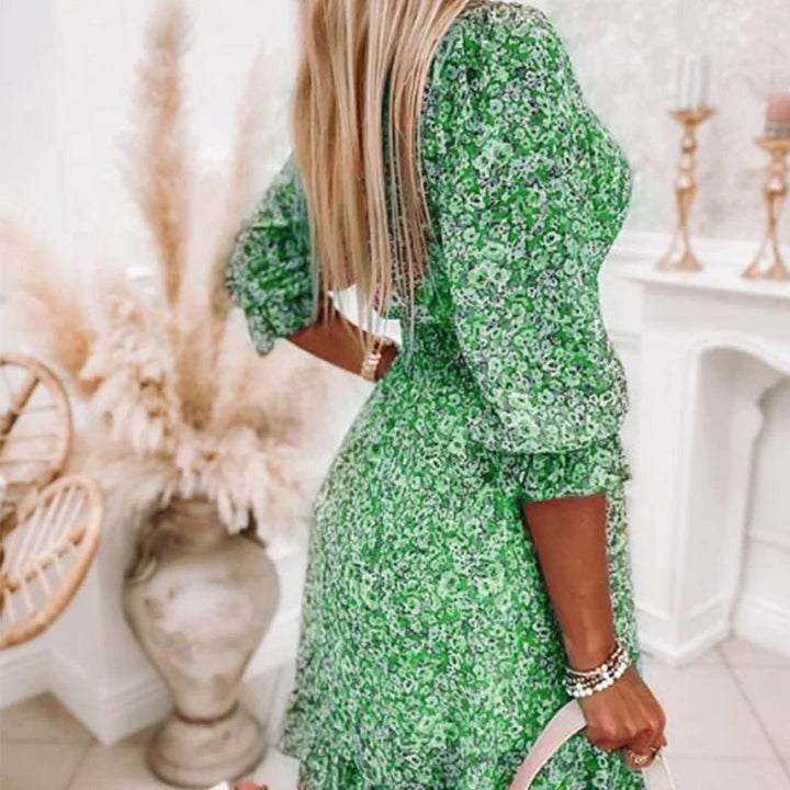 Sunna - Robe Florale Élégante