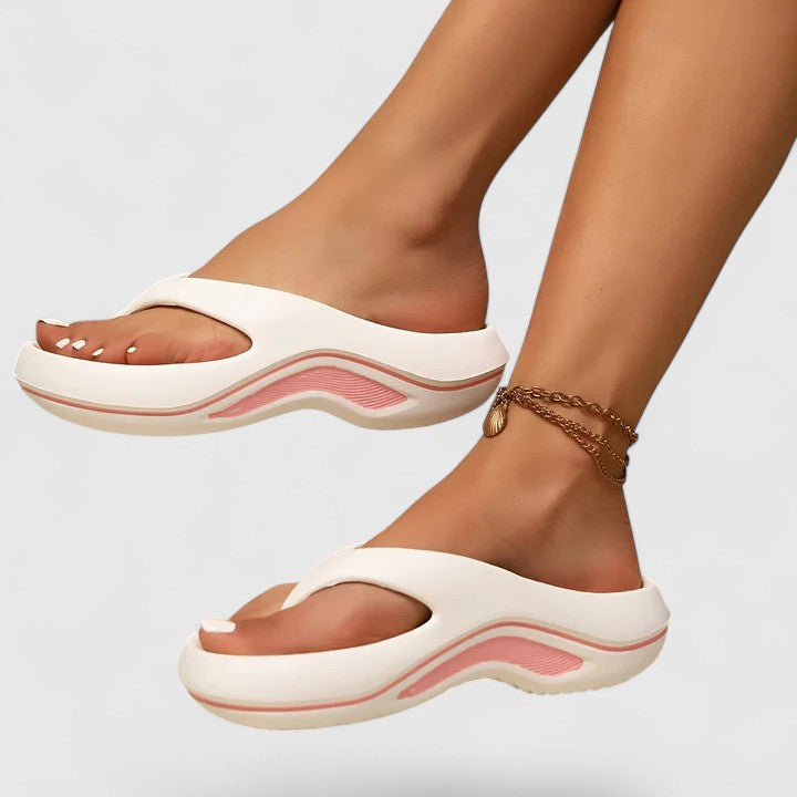 Juliette™ | Sandales Orthopédiques à Semelle Plate Confortables