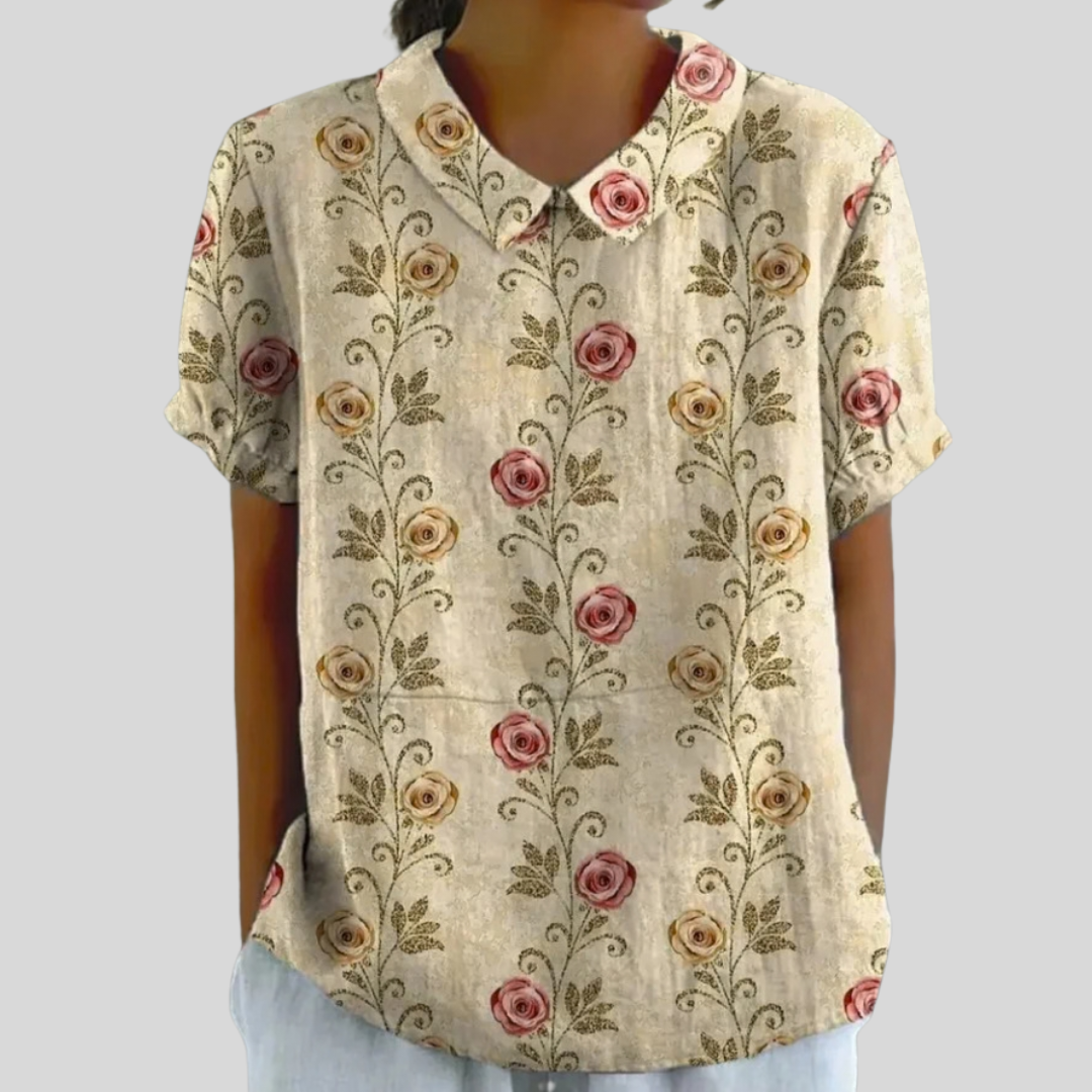 Amélie | Classic Rose Blouse