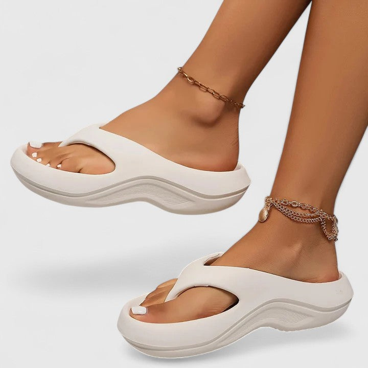 Juliette™ | Sandales Orthopédiques à Semelle Plate Confortables