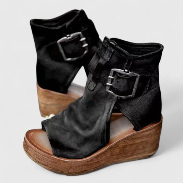 Jess | Sandales Orthopédiques à Talon Élevé