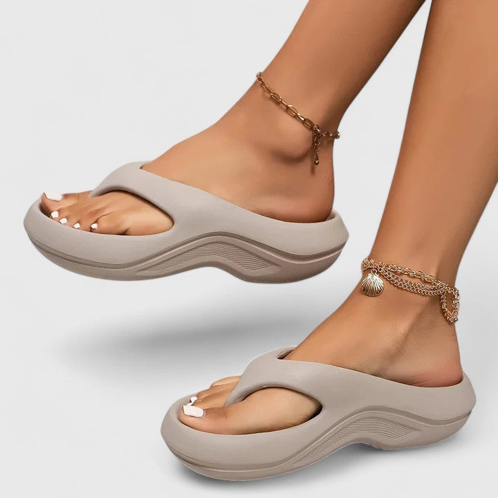 Juliette™ | Sandales Orthopédiques à Semelle Plate Confortables