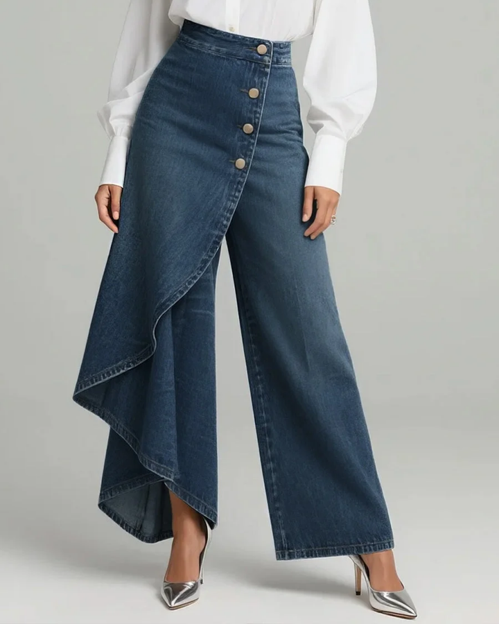Audrey | Pantalons en Denim Ajustés