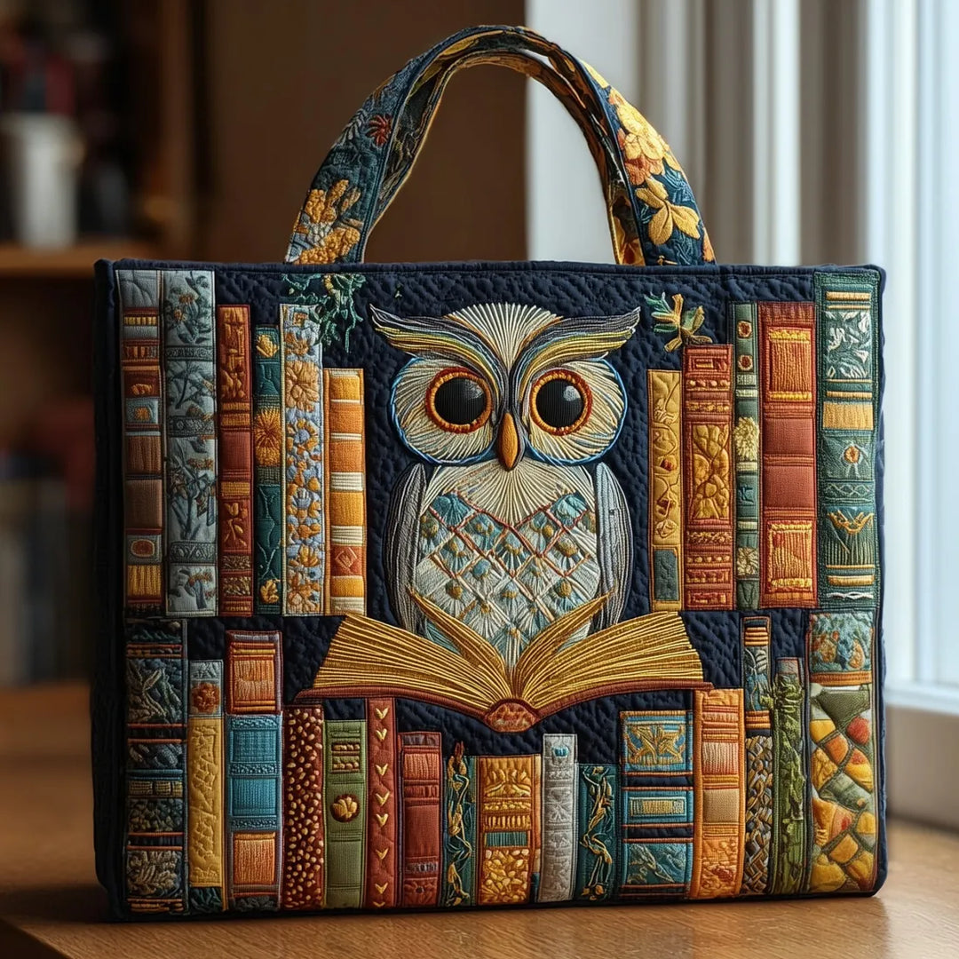 Handmade Bag | Reading Owl