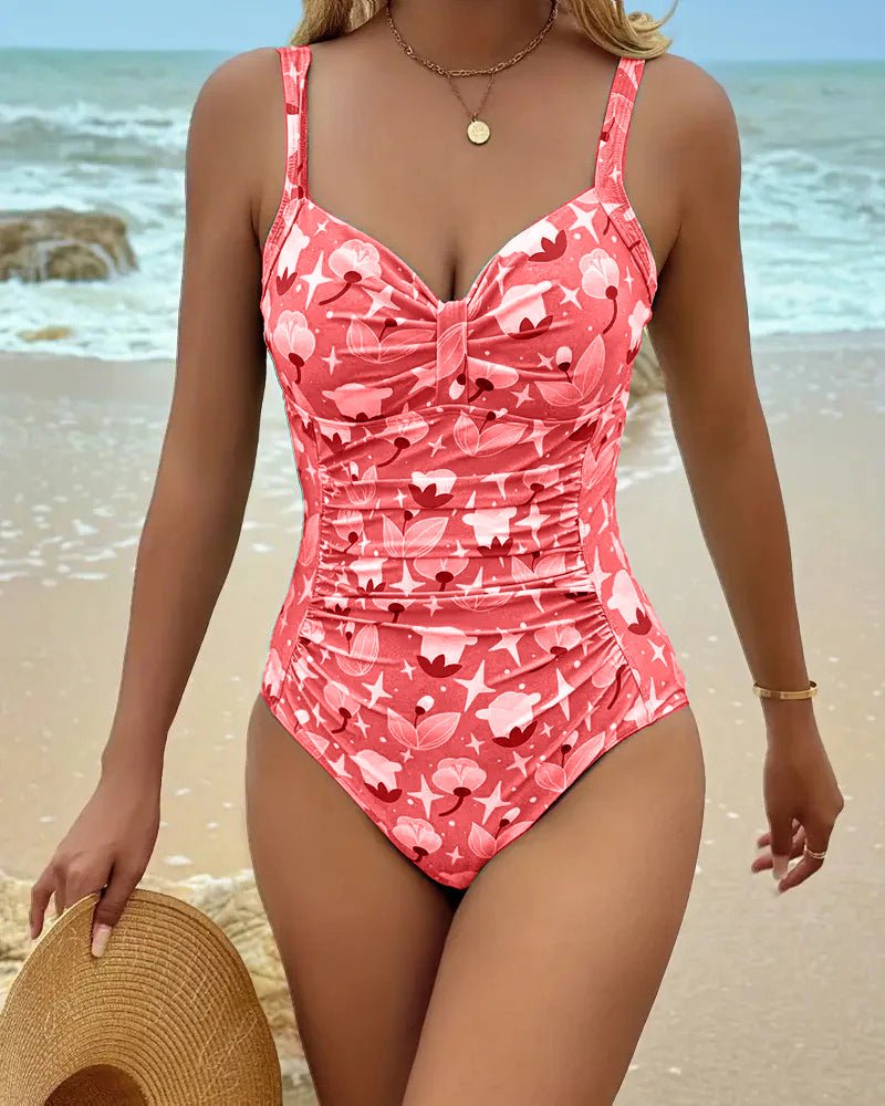 Clara | Tankini Imprimé Une Pièce