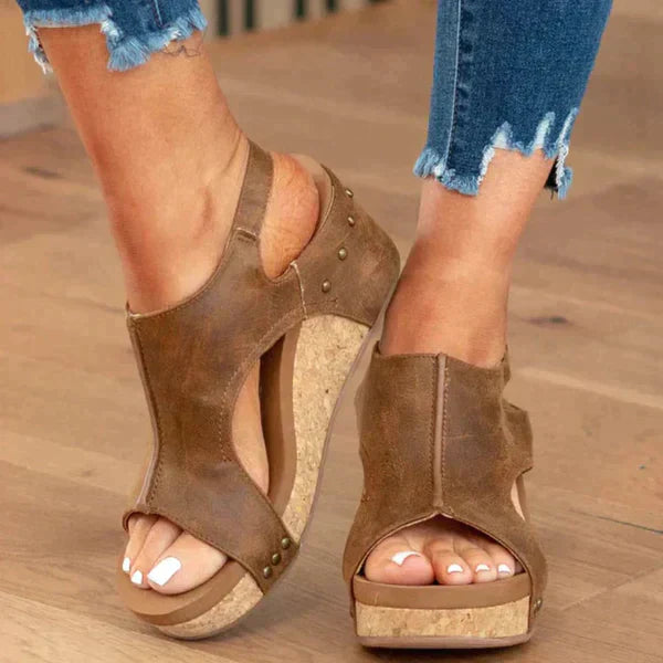 Saar™ | Sandale à plateforme Boho Chic