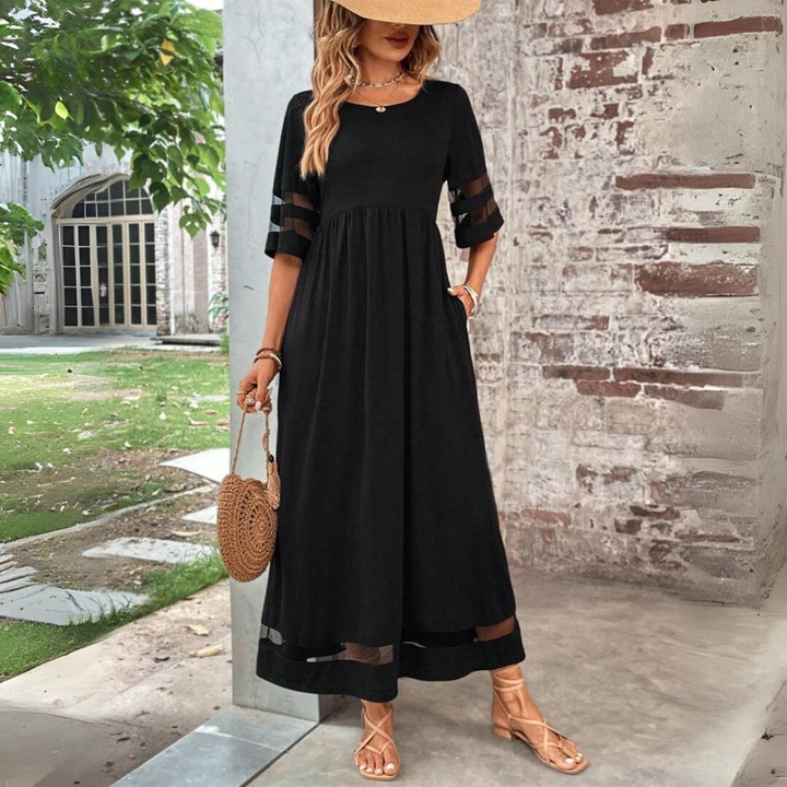 Aubrey™ – Robe midi flatteuse et amincissante