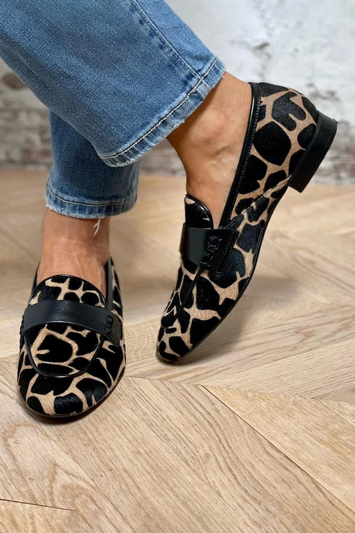 Daphne™ | Mocassins à Imprimé Animal