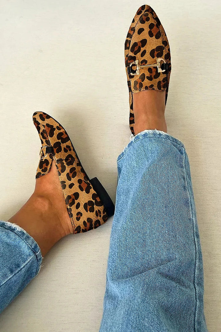 Revital™ | Mocassins Luxe Imprimé Léopard