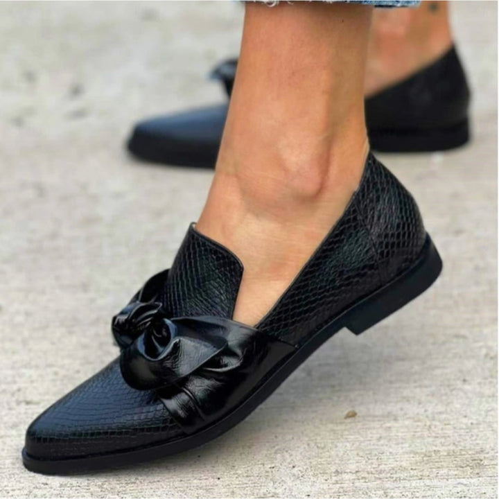 Seravinnia | Mocassins avec Détail Nœud