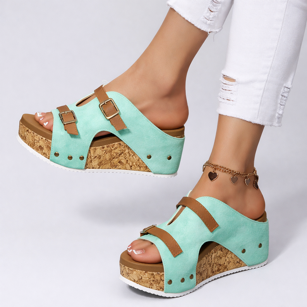 Solena | Sandales à Talon Élevé