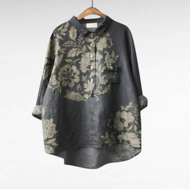 Geneviève | Élégante Blouse Printanière