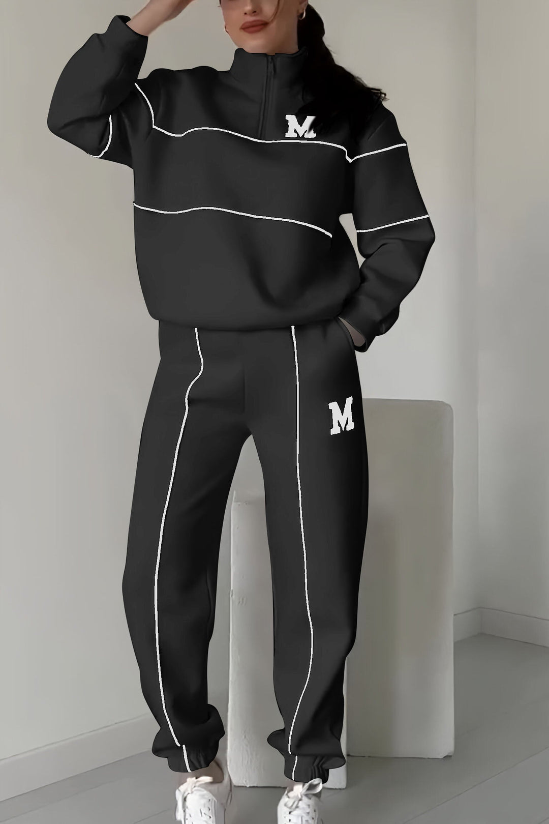 Thalynnae | Ensemble confortable pull et pantalon