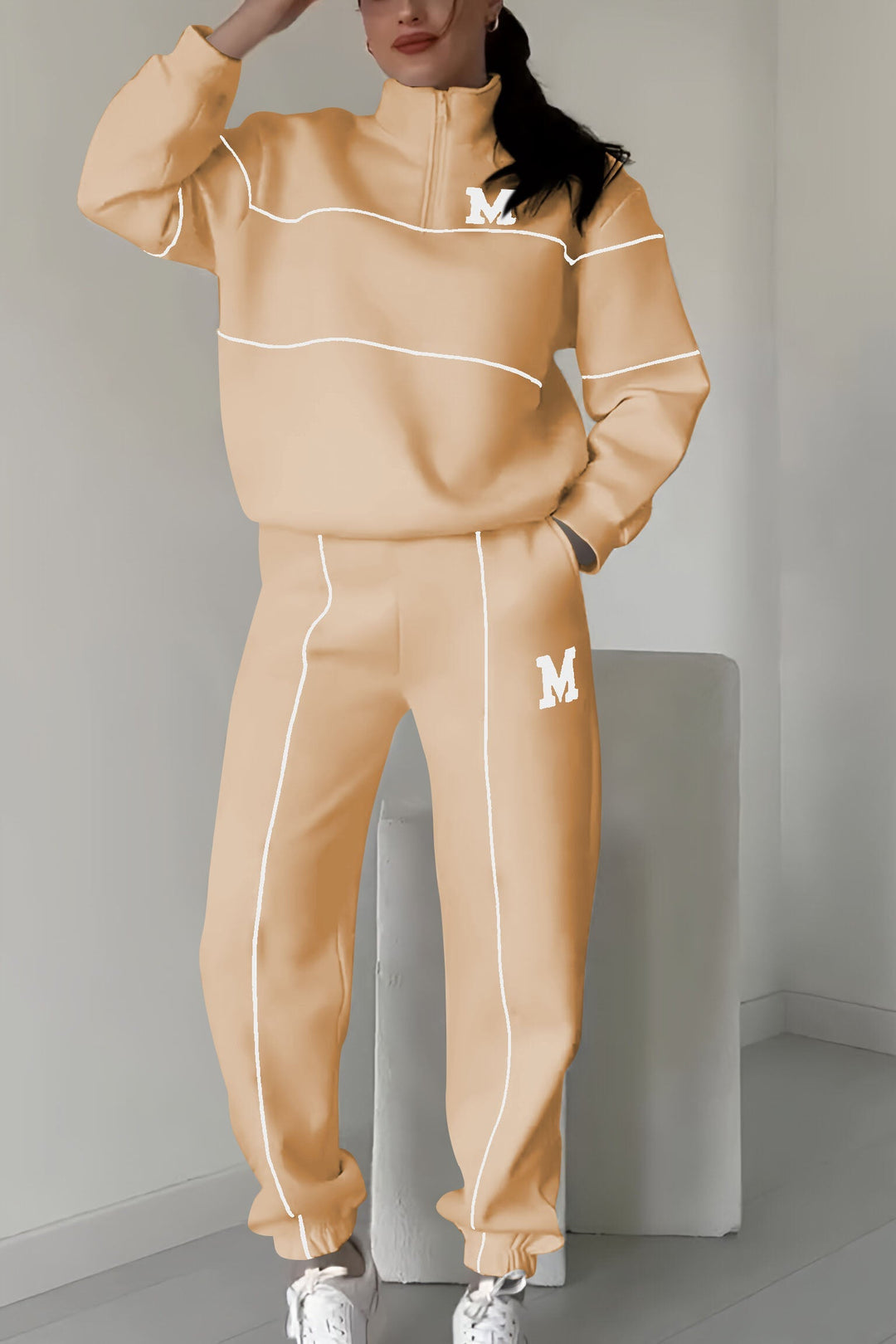 Thalynnae | Ensemble confortable pull et pantalon