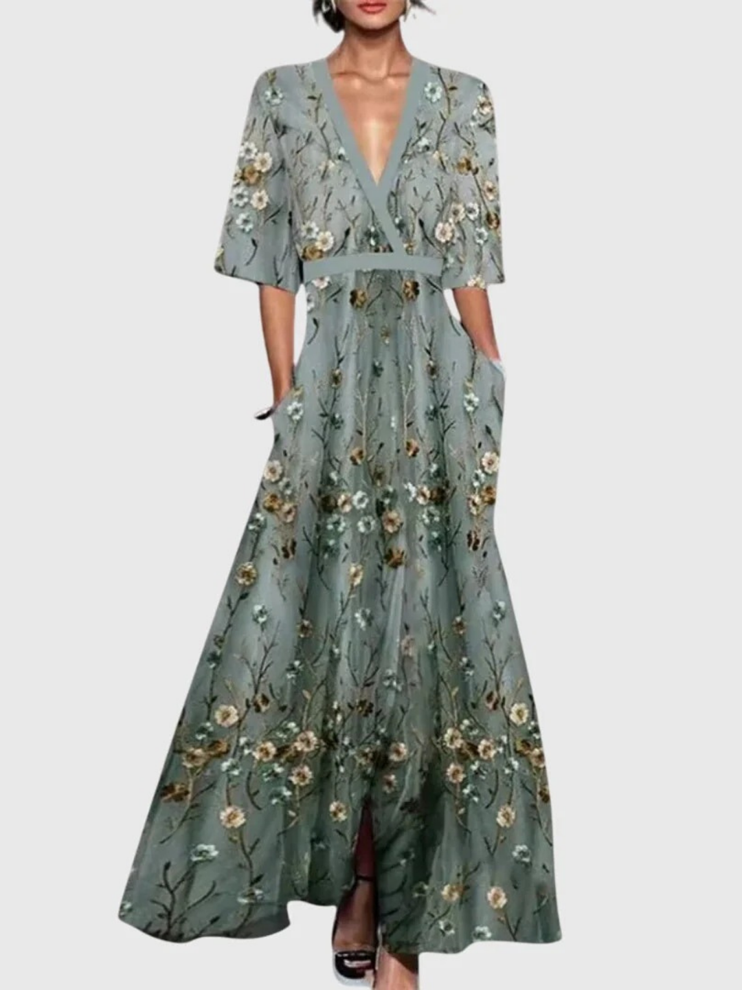 Christelle™ | Élégante Robe Maxi de Printemps