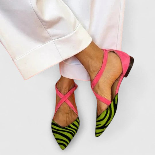 Khreysa | Élégante Ballerine à Sangles