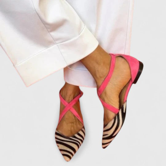 Khreysa | Élégante Ballerine à Sangles