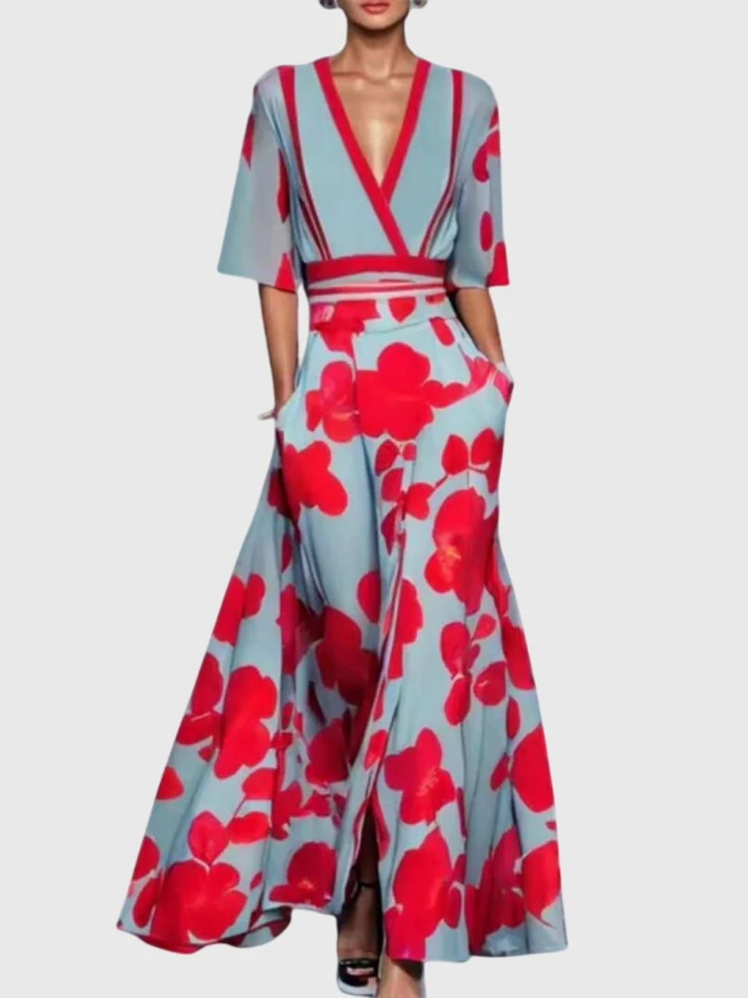 Christelle™ | Élégante Robe Maxi de Printemps