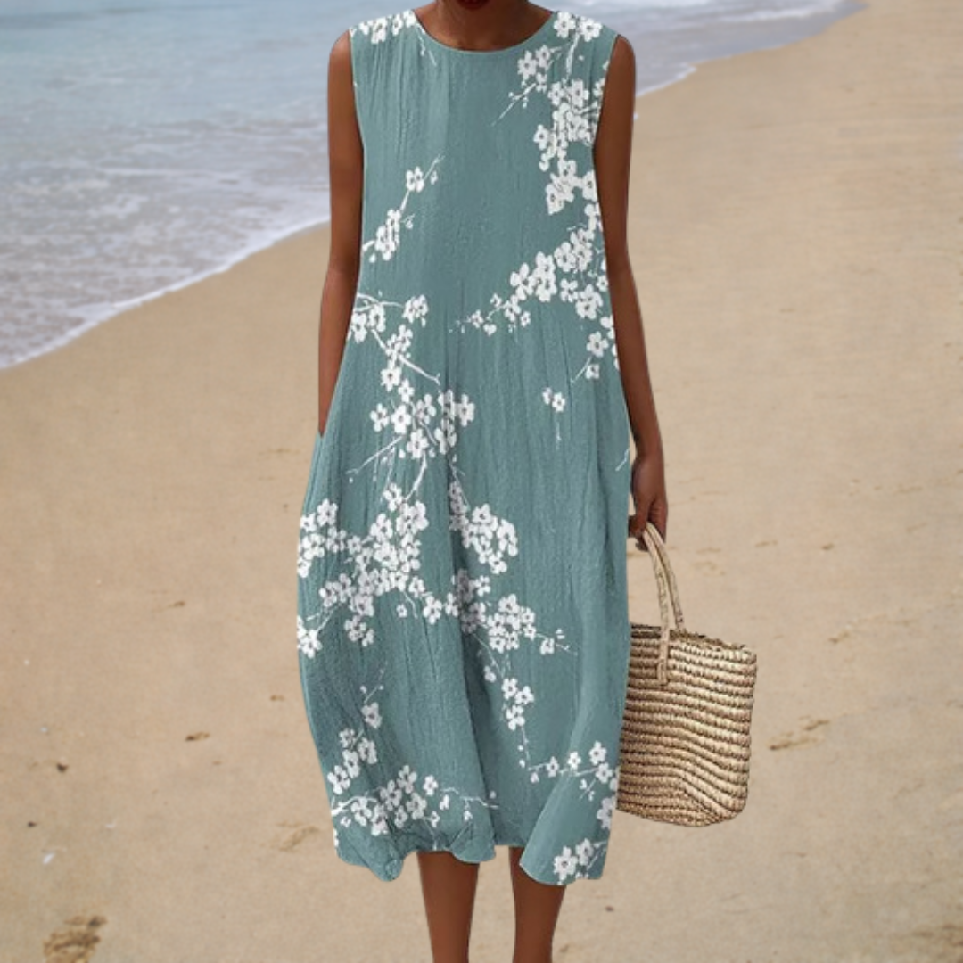 Geneviève | Midi Floral Dress