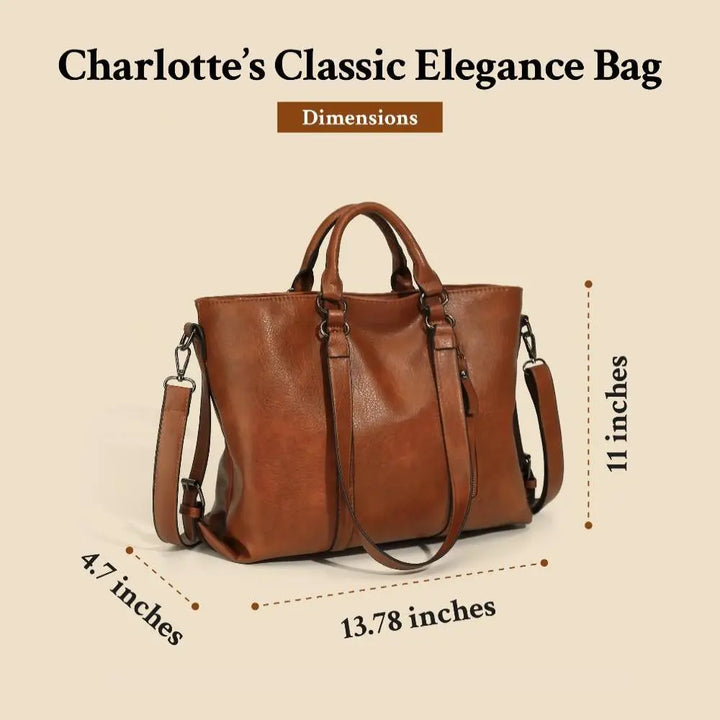 Charlotte | Sac à épaule en cuir ultra-confortable