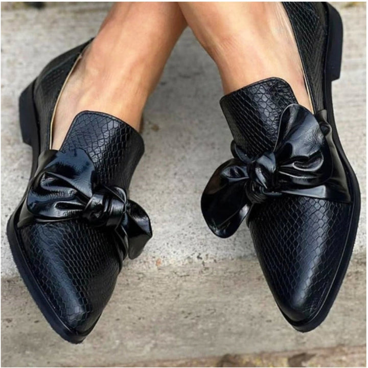 Seravinnia | Mocassins avec Détail Nœud