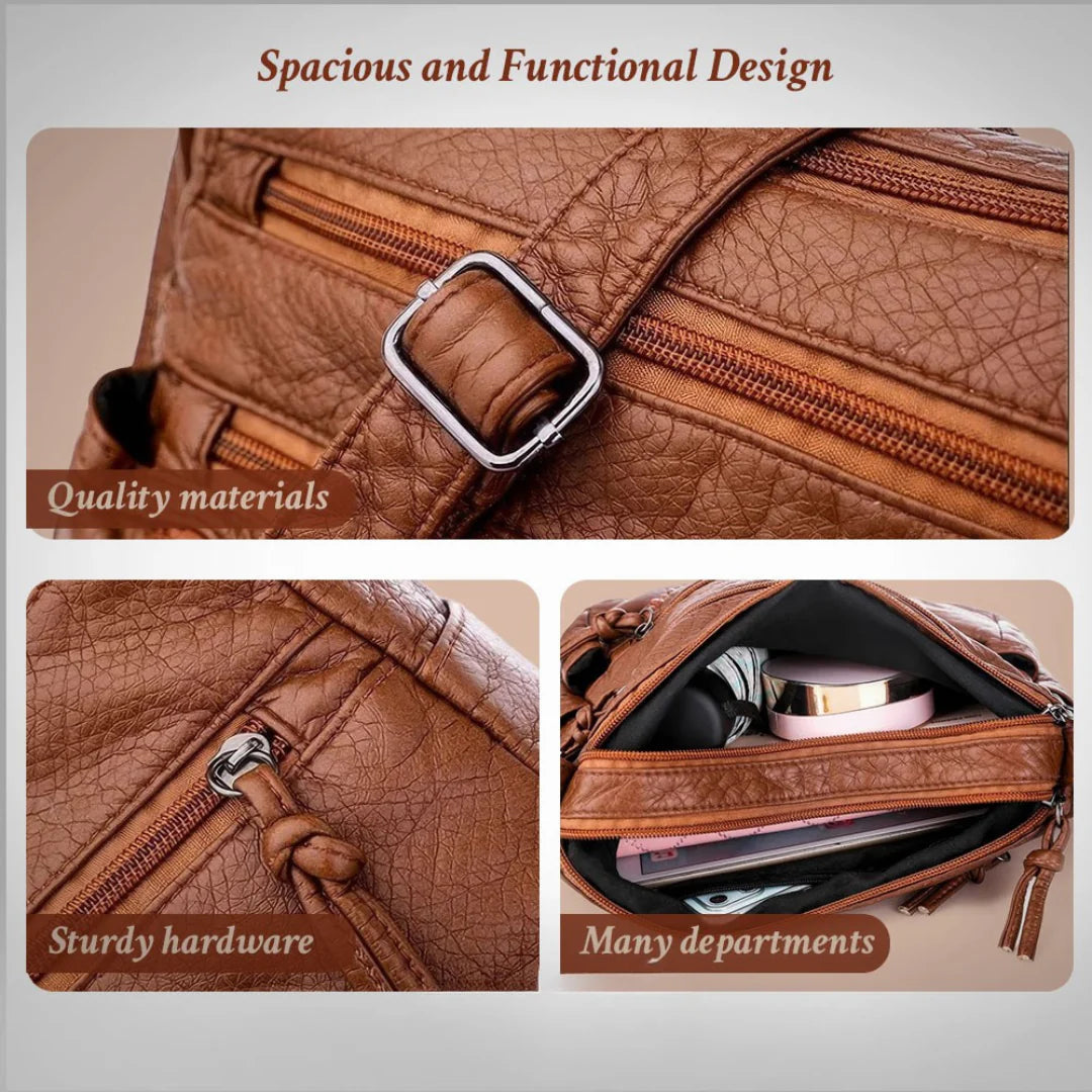 Sophia | Sac en cuir léger et pratique pour un usage quotidien