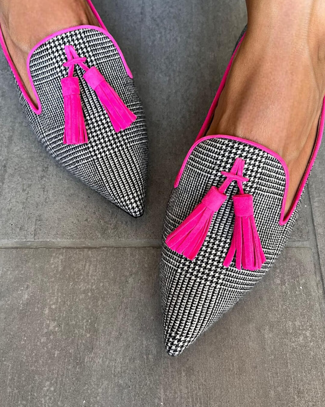 Saylor™ | Mocassins à franges fluo