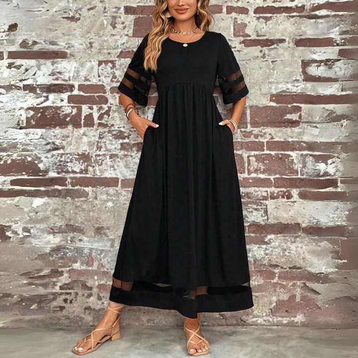 Aubrey™ – Robe midi flatteuse et amincissante