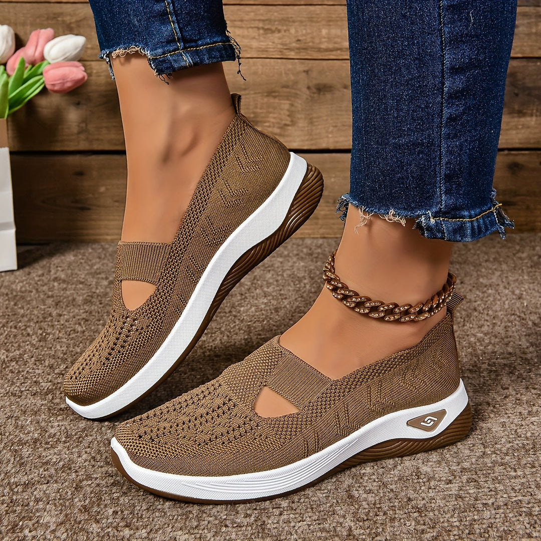 Lunéa | Espadrilles légères à enfiler coupe respirante