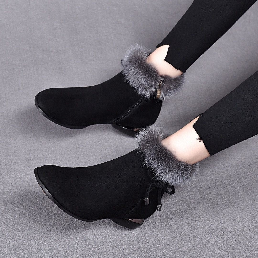 Aurenisse | Bottines élégantes à talons moyens