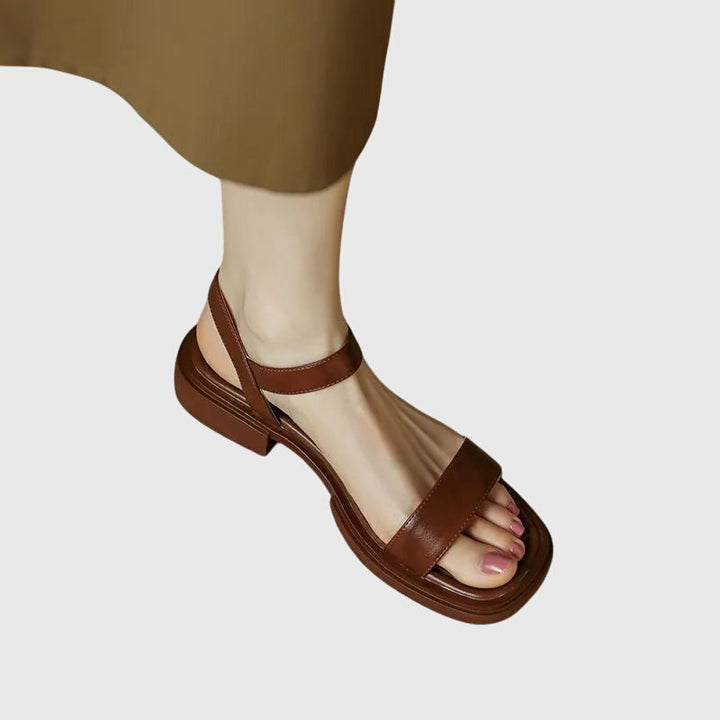 Celestia™ | Sandales Orthopédiques en Cuir