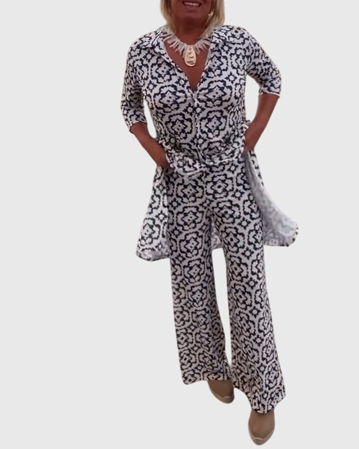 Gabriella™ | Ensemble deux pièces élégant et vintage