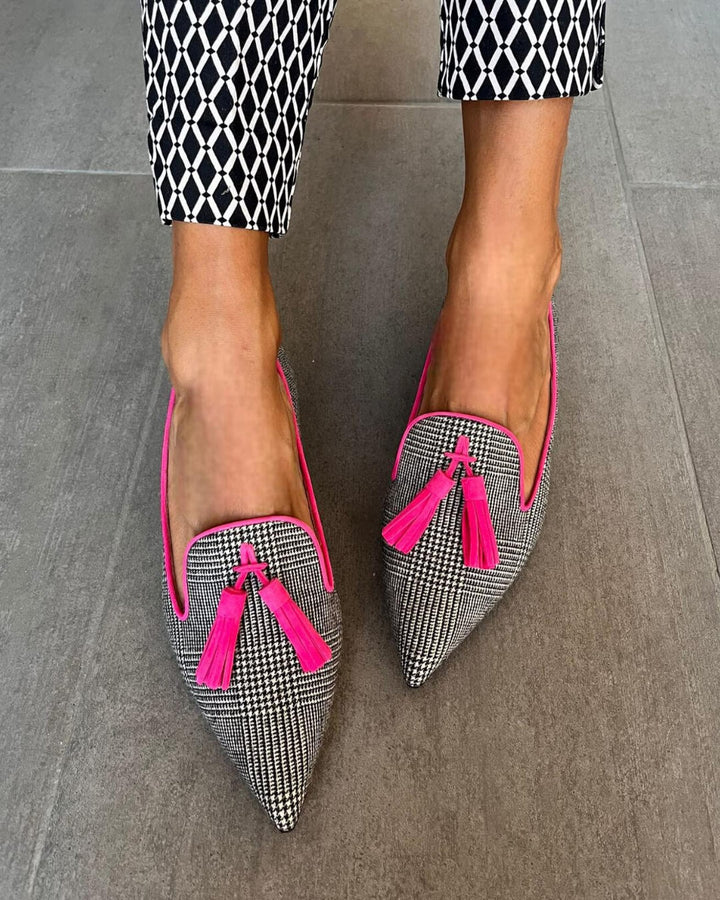 Saylor™ | Mocassins à franges fluo