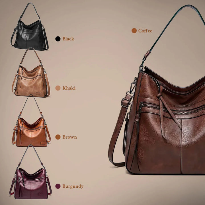 Magda | Sac en cuir léger et spacieux pour un usage quotidien