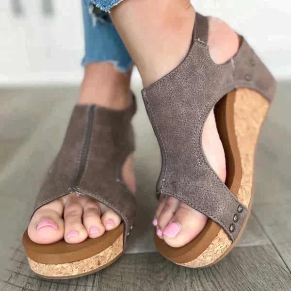 Saar™ | Sandale à plateforme Boho Chic