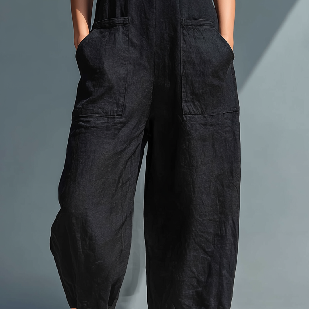 Cecelia™ | Sans Manches Combinaison Mandarin