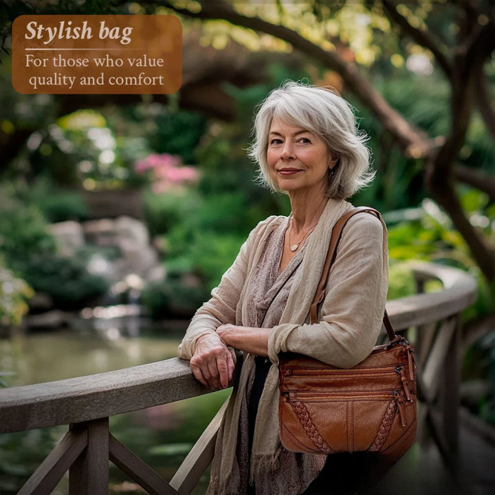 Sophia | Sac en cuir léger et pratique pour un usage quotidien