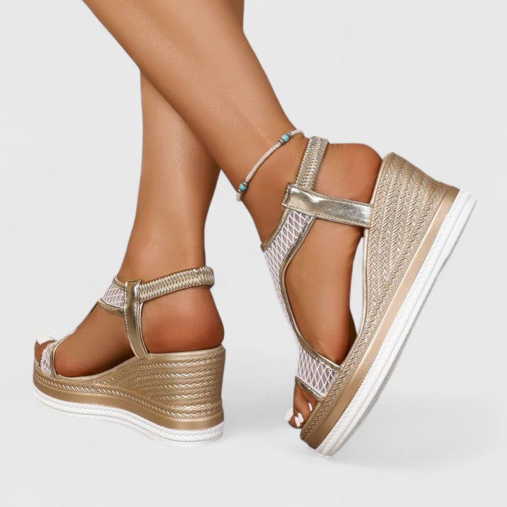 Jessica | Sandales Orthopédiques à Talon Haut