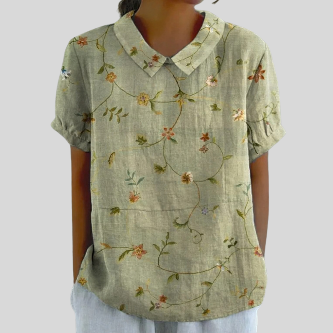 Isabelle | Floral Country Blouse