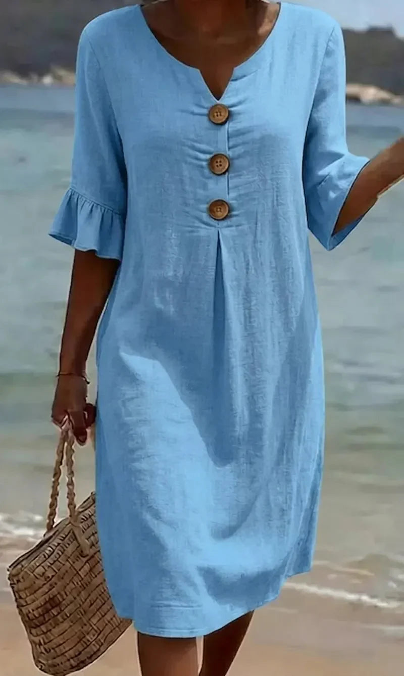 Radmila™ | Long Textured Robe with Long Sleeves