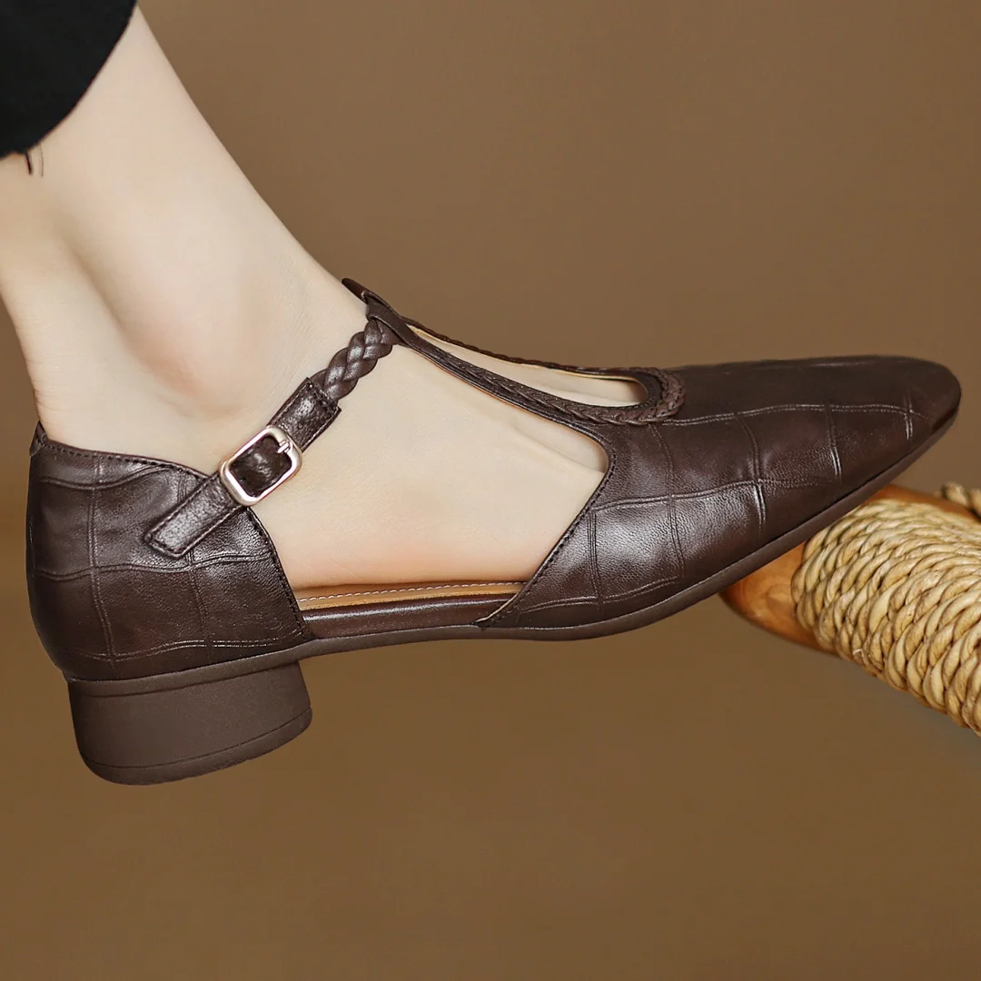Salomés en cuir