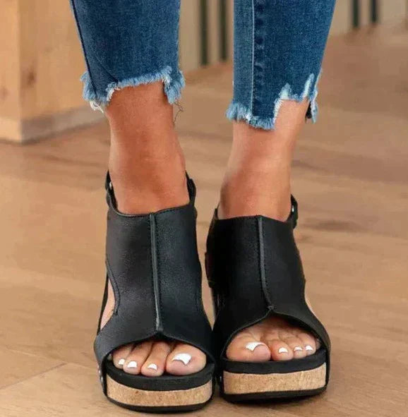 Saar™ | Sandale à plateforme Boho Chic