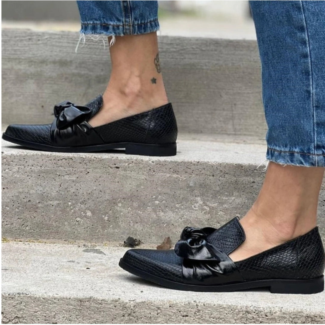 Seravinnia | Mocassins avec Détail Nœud