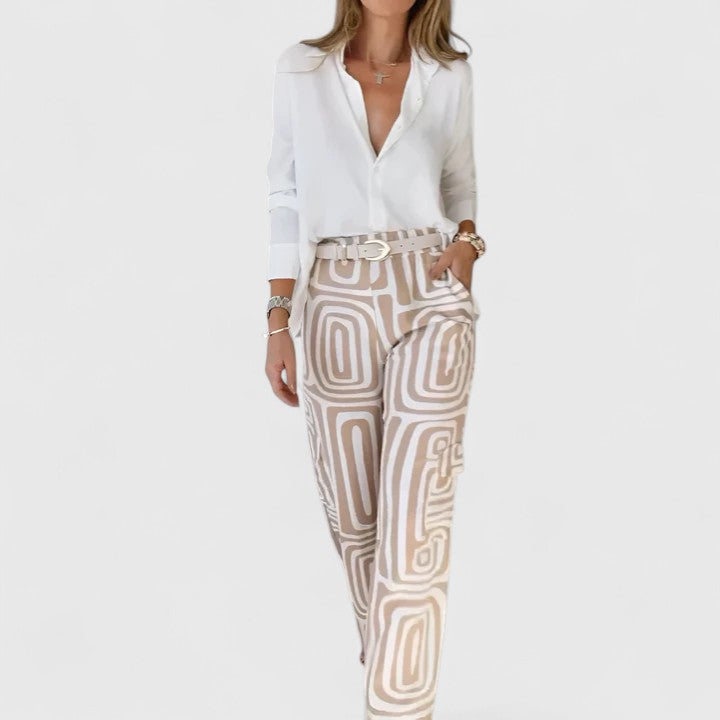 Kira | Ensemble deux pièces élégant (CEINTURE OFFERTE)