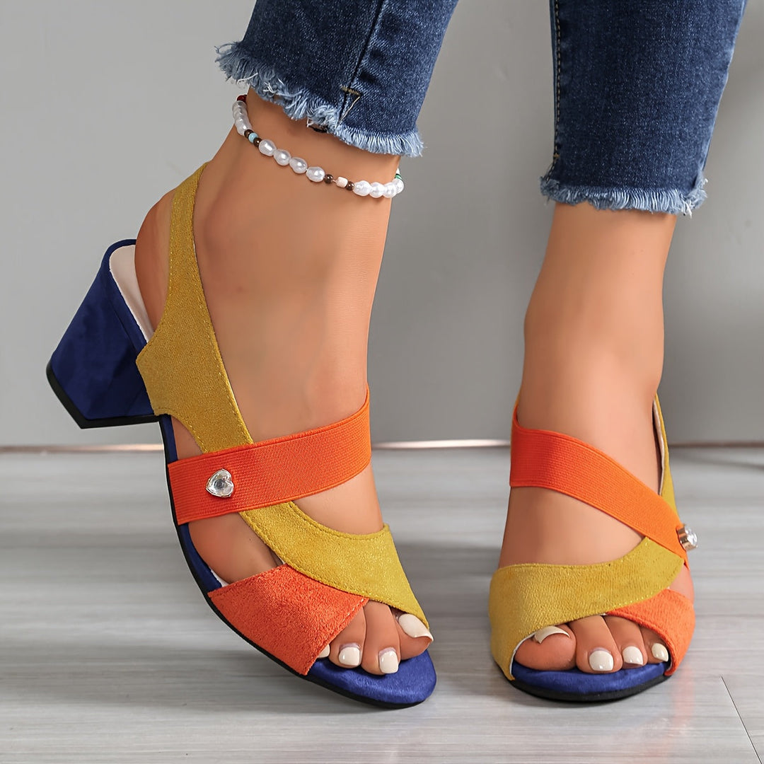 Lisa™ | Talons Blocs de Confort Orthopédique
